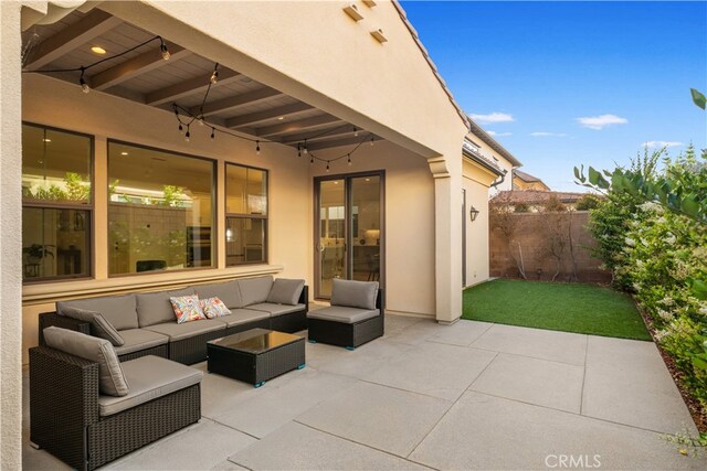 112 Turning Post, Irvine, CA 92620 - view of patio with outdoor lounge area