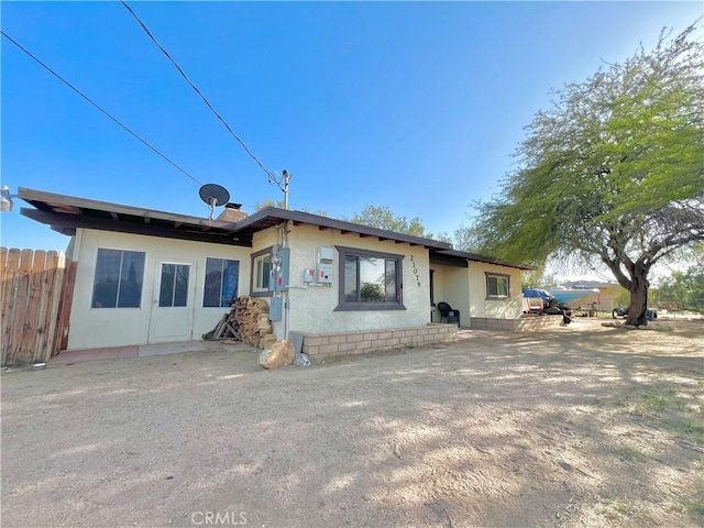 23079 Minnetonka Rd, Apple Valley, CA 92308 - back of property with stucco siding