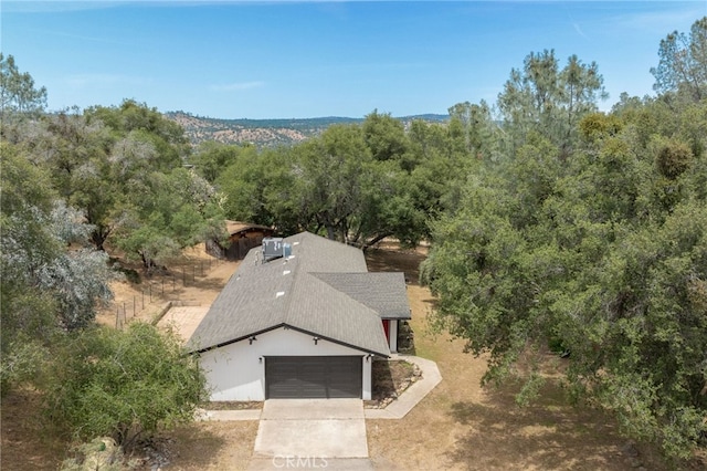 42490 Ranger Circle Way, Coarsegold, CA 93614 - view from above of property featuring a heavily wooded area
