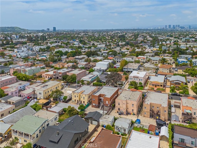 2006 S Harcourt Ave, Los Angeles, CA 90016 - aerial view
