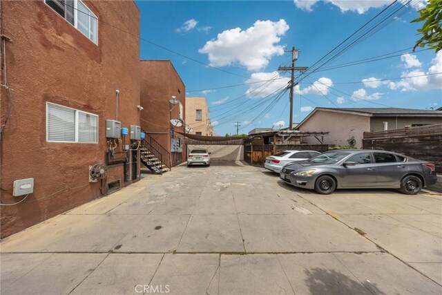 2006 S Harcourt Ave, Los Angeles, CA 90016 - view of concrete road featuring stairway