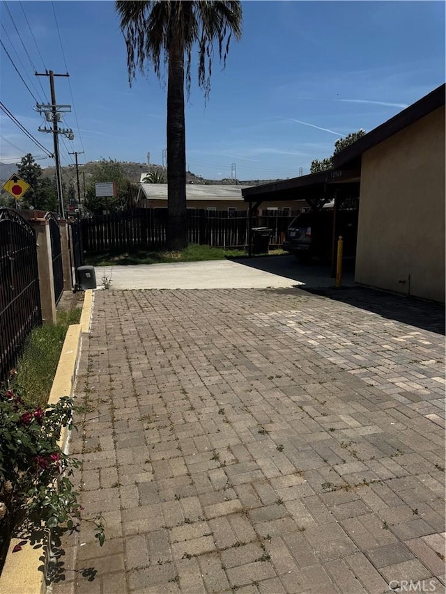 12968 Vaughn St, San Fernando, CA 91340 - view of patio / terrace featuring driveway