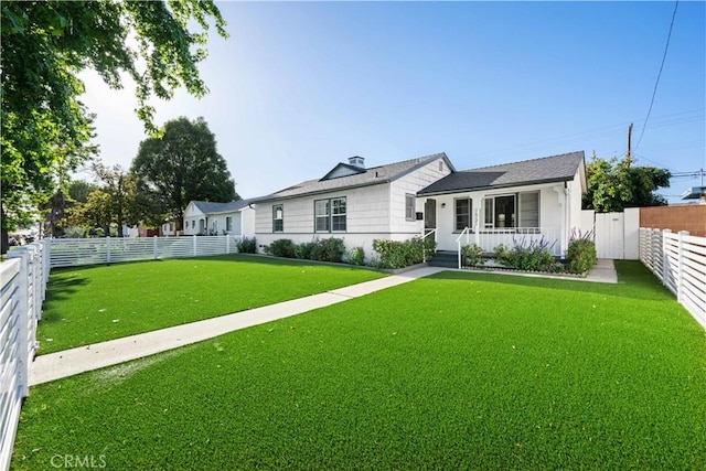 view of front of house with a porch
