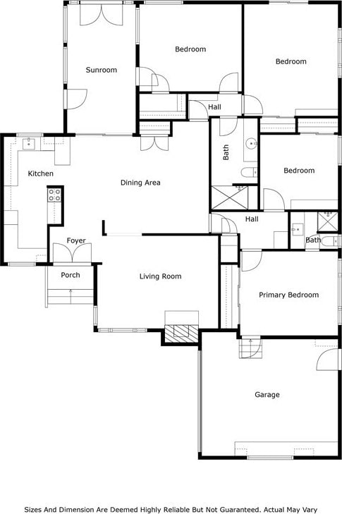 1715 W Santa Cruz St, San Pedro, CA 90732 - floor plan / room layout