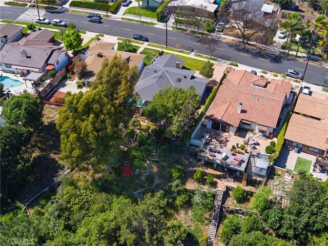 1715 W Santa Cruz St, San Pedro, CA 90732 - aerial view of property and surrounding area with nearby suburban area