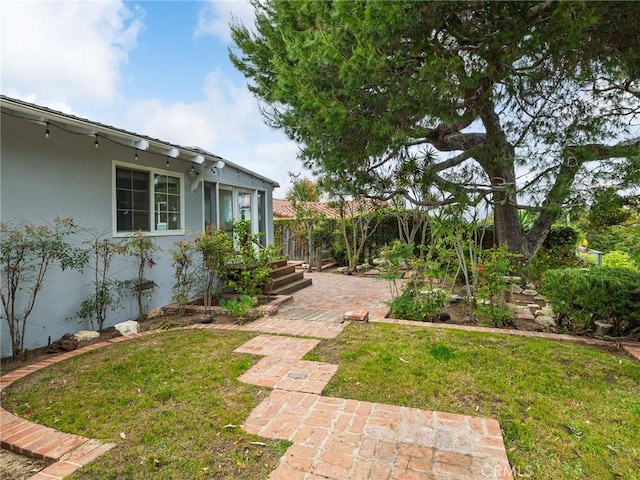 1715 W Santa Cruz St, San Pedro, CA 90732 - view of green lawn with a patio