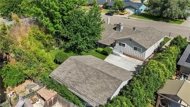 253 Gurnsey Dr, Red Bluff, CA 96080 - aerial perspective of suburban area