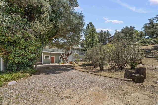 29131 Half Moon Trl, Pine Valley, CA 91962 - view of front facade featuring stairway