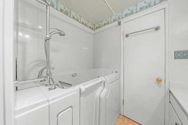 29131 Half Moon Trl, Pine Valley, CA 91962 - bathroom featuring tile patterned floors and a tub to relax in