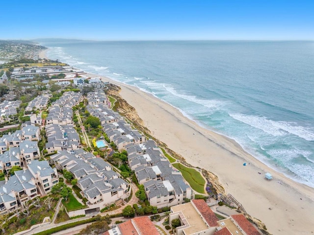 515 S Sierra Ave Unit 130, Solana Beach, CA 92075 - aerial overview of property's location featuring nearby suburban area and waterfront with a beach