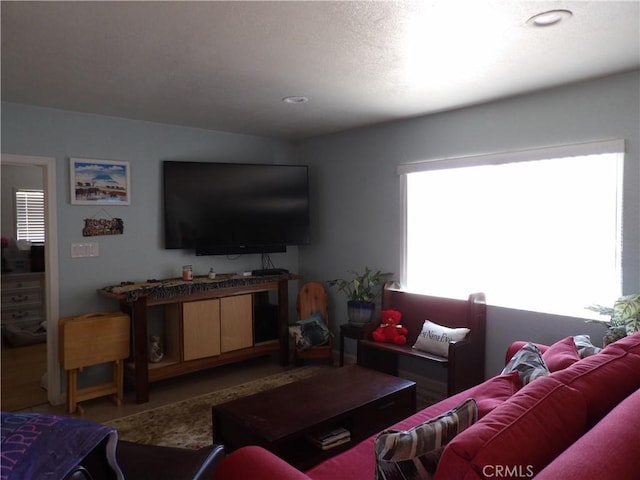 view of living area