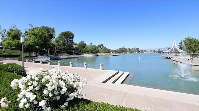 61 Greenfield Unit 68, Irvine, CA 92614 - dock area featuring a water view