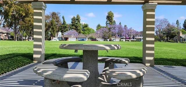 61 Greenfield Unit 68, Irvine, CA 92614 - view of patio featuring a residential view