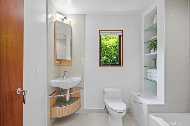 31532 Valido Rd, Laguna Beach, CA 92651 - bathroom featuring toilet and tile patterned flooring
