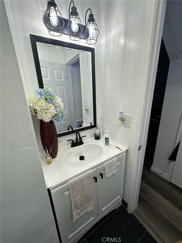 1451 W 146th St, Gardena, CA 90247 - bathroom with vanity and tile patterned floors