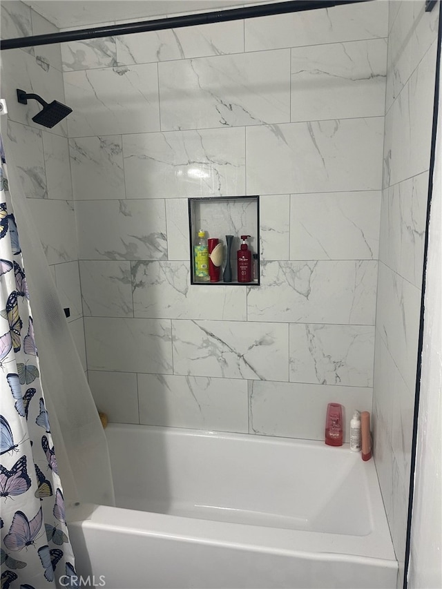 1451 W 146th St, Gardena, CA 90247 - bathroom with shower / bathtub combination with curtain