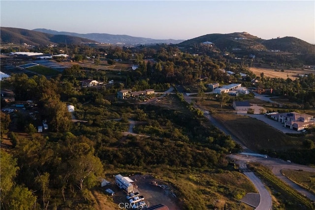 1088 Via Conca Doro, Vista, CA 92084 - aerial view of property's location featuring mountains