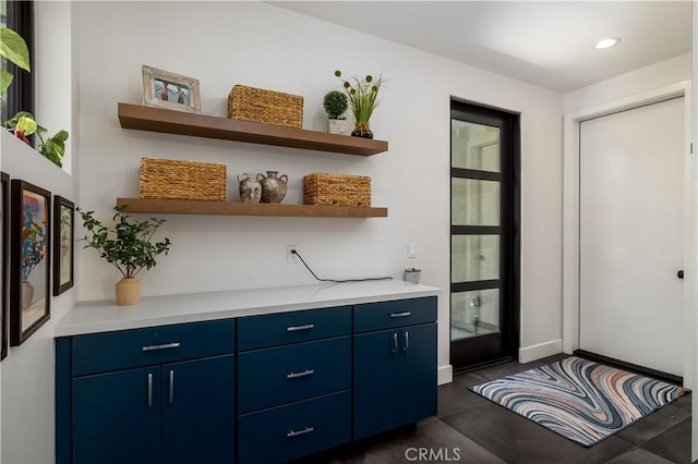 1088 Via Conca Doro, Vista, CA 92084 - bar area featuring recessed lighting and baseboards
