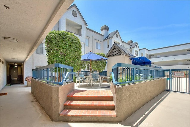 view of patio