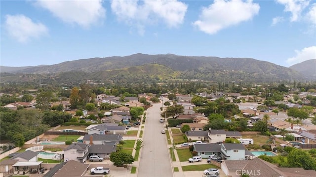 330 E Gladstone St, San Dimas, CA 91773 - aerial perspective of suburban area with a mountain backdrop