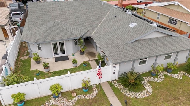 330 E Gladstone St, San Dimas, CA 91773 - view from above of property