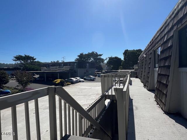 511 Cypress St Unit 4, Fort Bragg, CA 95437 - view of wooden deck