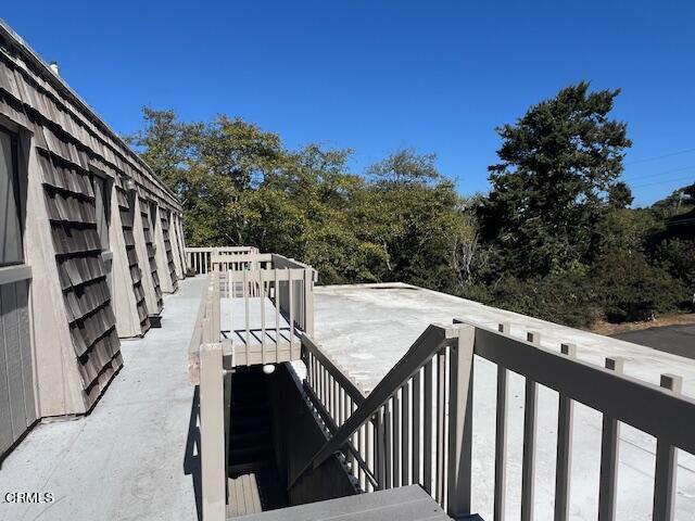 511 Cypress St Unit 4, Fort Bragg, CA 95437 - view of deck