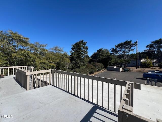 511 Cypress St Unit 4, Fort Bragg, CA 95437 - view of wooden terrace
