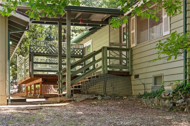 14693 Lafayette Cir, Magalia, CA 95954 - view of side of property with stairway