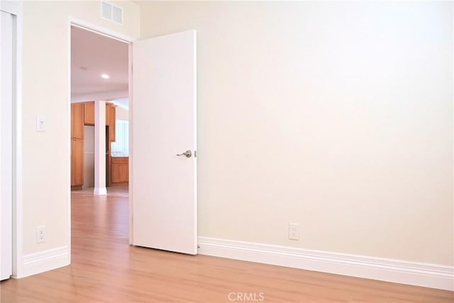 18907 Felbar Ave, Torrance, CA 90504 - unfurnished room with light wood-type flooring, baseboards, and recessed lighting
