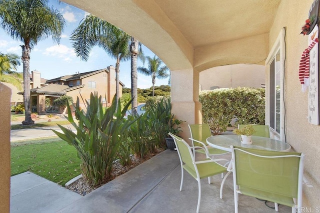 1207 Barton Peak Dr, Chula Vista, CA 91913 - view of patio featuring outdoor dining space