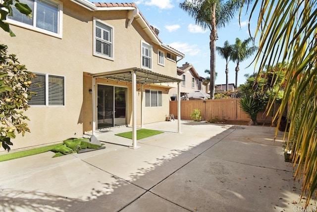 1207 Barton Peak Dr, Chula Vista, CA 91913 - fenced backyard featuring a pergola and a patio area