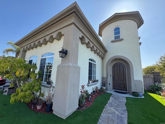 1498 Berry Creek Pl, Chula Vista, CA 91913 - view of front facade featuring stucco siding and a front yard