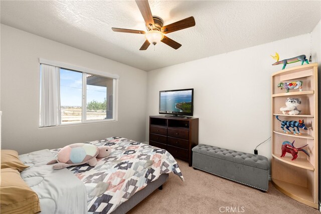 10779 Mills Rd, Apple Valley, CA 92308 - bedroom featuring carpet floors and ceiling fan
