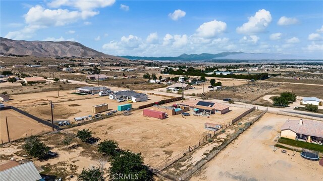 10779 Mills Rd, Apple Valley, CA 92308 - aerial view of mountains and a desert landscape