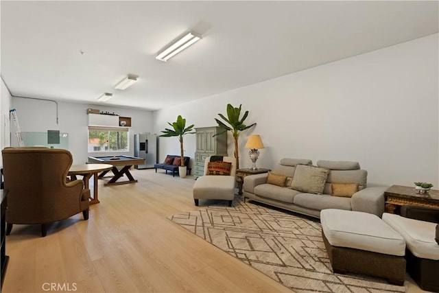 3610 Monserate Hill Ct, Fallbrook, CA 92028 - living room with light wood finished floors and billiards