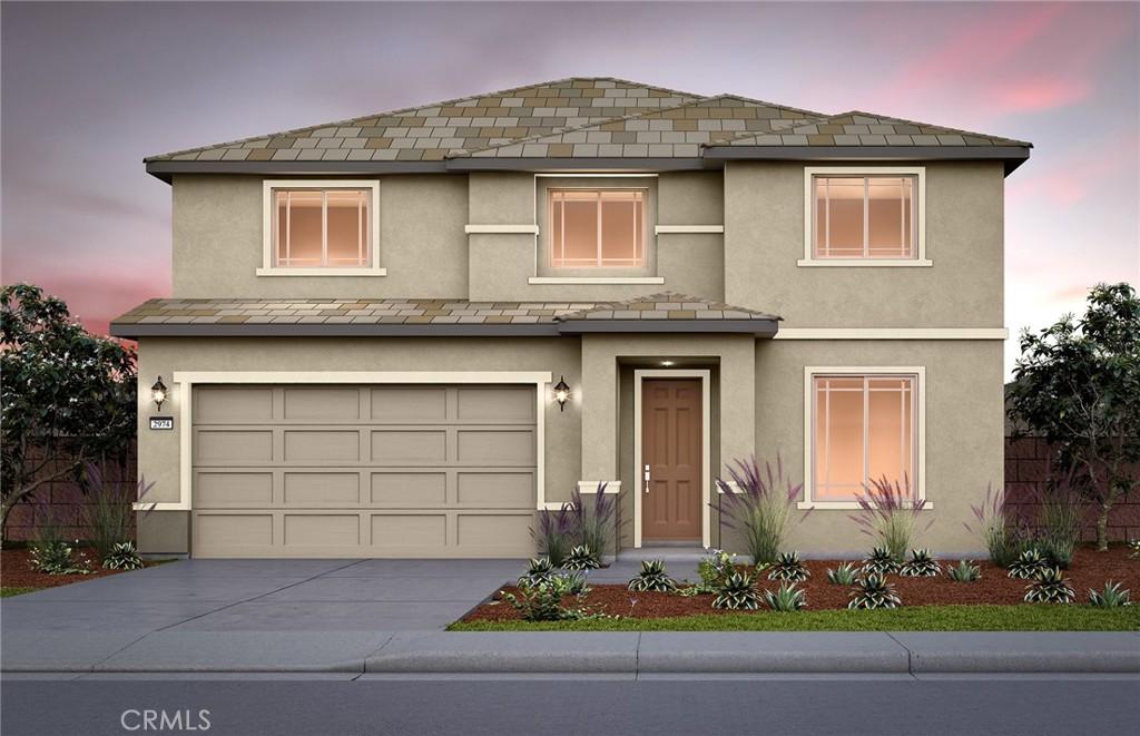 4262 Empressa Cir, Lake Elsinore, CA 92530 - view of front of property with concrete driveway, an attached garage, and stucco siding