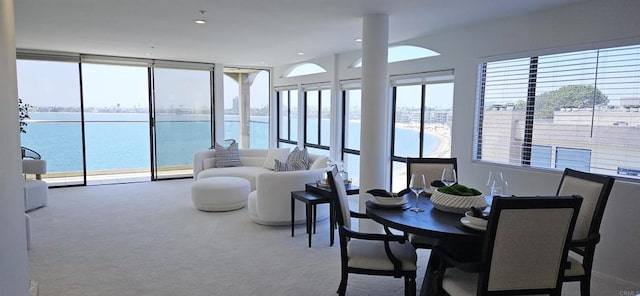 3868 Riviera Dr Unit 4A, San Diego, CA 92109 - sunroom / solarium with a water view