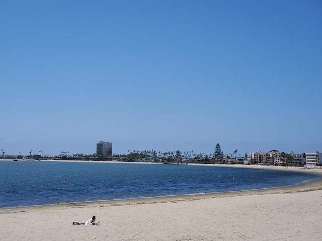 3868 Riviera Dr Unit 4A, San Diego, CA 92109 - water view featuring nearby beach