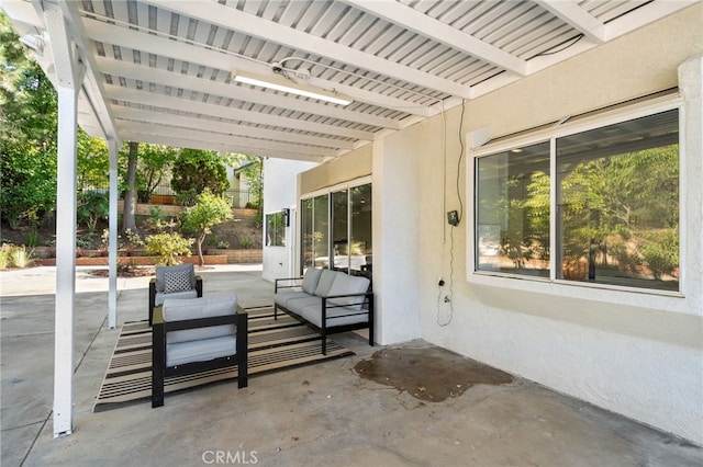 2402 Pepperdale Dr, Rowland Heights, CA 91748 - view of patio with outdoor lounge area
