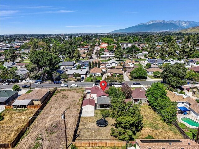 2513 Genevieve St, San Bernardino, CA 92405 - aerial view of residential area featuring a mountain backdrop