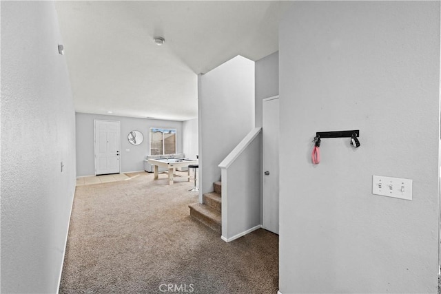 3260 Ivy Ct, Perris, CA 92571 - hall with carpet and stairway