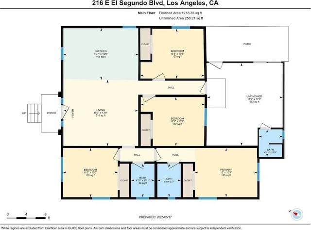 216 E El Segundo Blvd, Los Angeles, CA 90061 - property floor plan