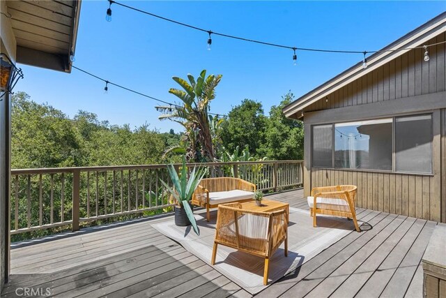 1635 Bee Canyon Rd, Arroyo Grande, CA 93420 - deck featuring outdoor lounge area