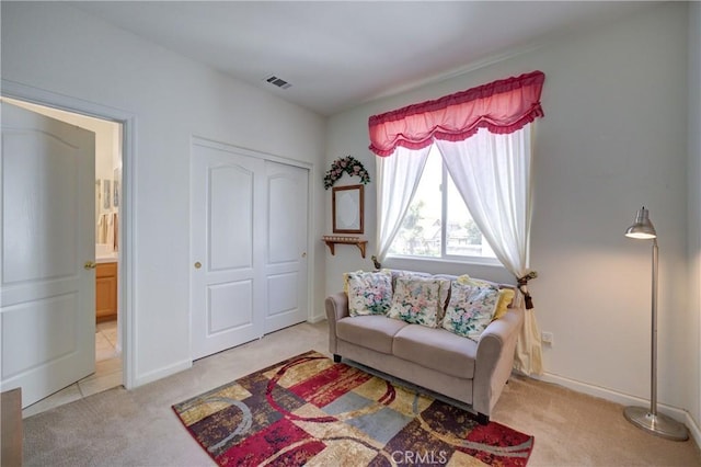 932 Provance Ave, Santa Maria, CA 93458 - living area featuring light carpet and baseboards