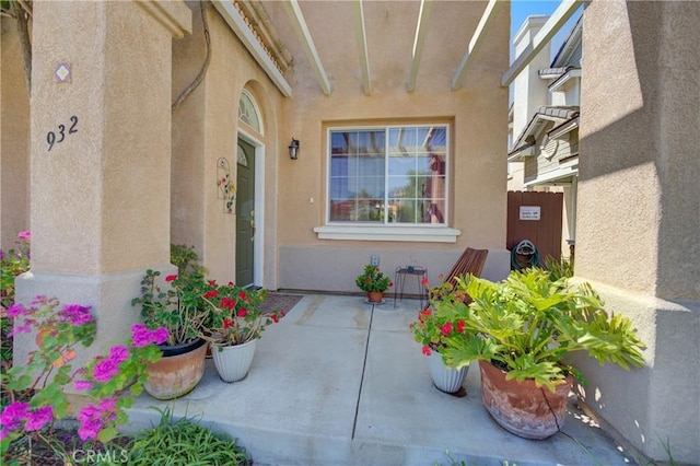 932 Provance Ave, Santa Maria, CA 93458 - property entrance featuring stucco siding and a patio