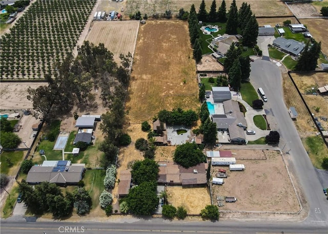 5219 Fleming Rd, Atwater, CA 95301 - aerial view of property and surrounding area featuring rows of crops and rural landscape