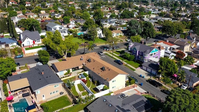 5655 Pickering Ave, Whittier, CA 90601 - aerial view of property's location with nearby suburban area