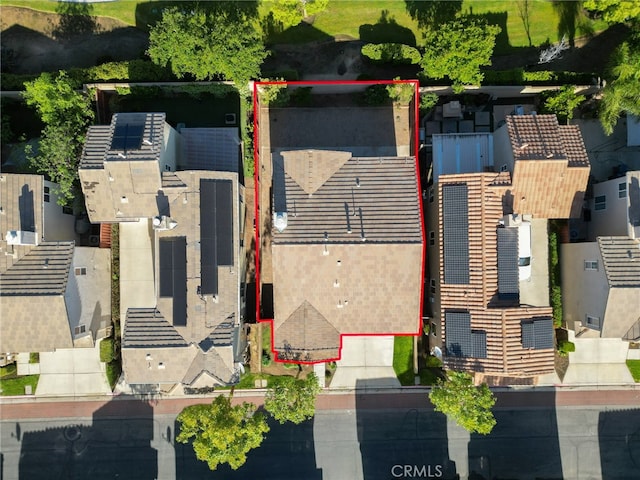 77 Crocus St, Redlands, CA 92373 - aerial view of property's location with property parcel outlined