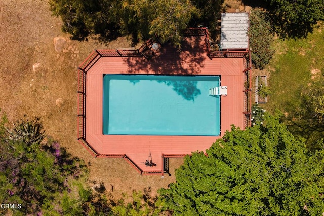 12841 Tree Ranch Rd, Ojai, CA 93023 - view from above of property